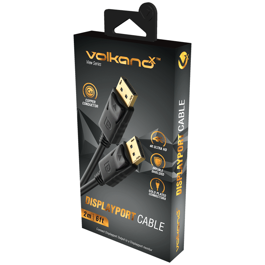 Volkano Computer Accessories VolkanoX View Series DisplayPort Cable 2m