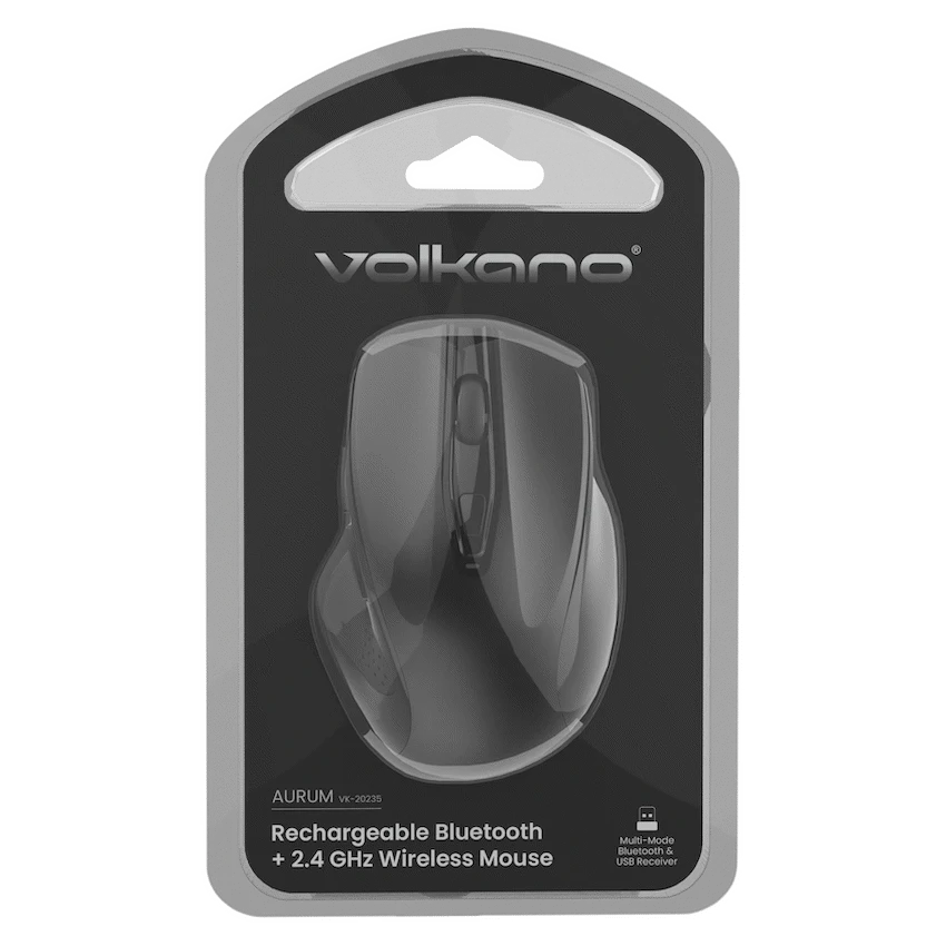 Volkano Computer Peripherals Volkano Aurum Series Bluetooth Wireless Mouse - Black