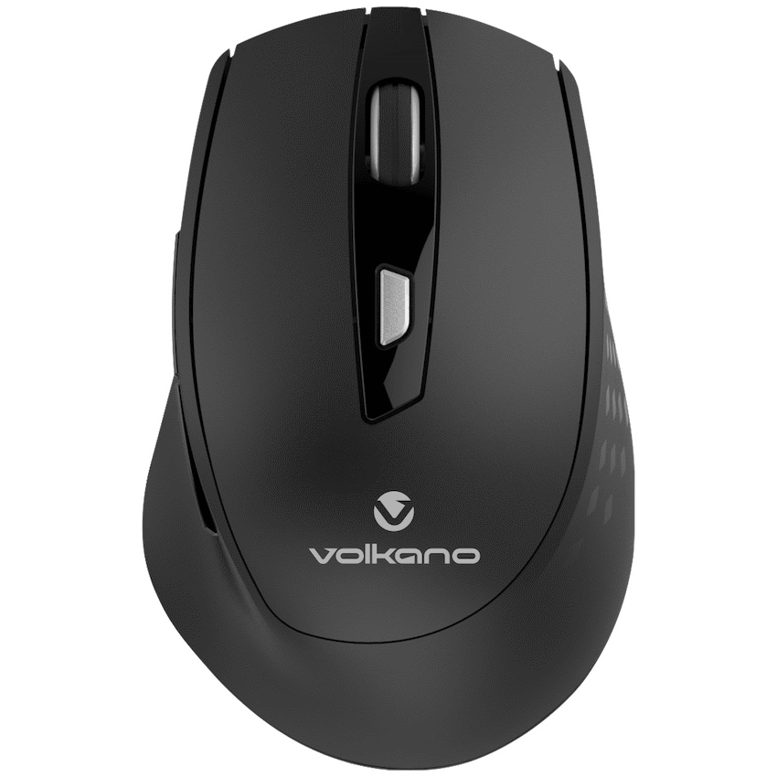 Volkano Computer Peripherals Volkano Chrome Series Wireless Mouse - Black