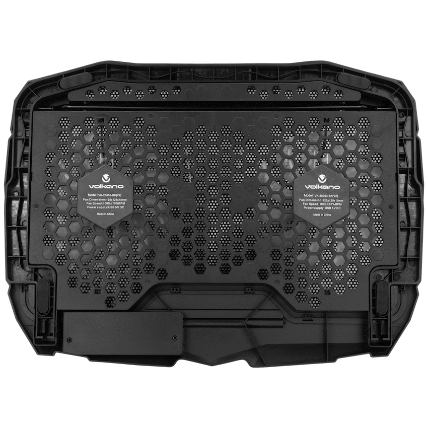 Volkano Computer Peripherals Volkano Glacier Series Upright Notebook Cooling Stand with Dual Fans