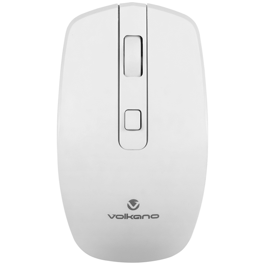 Volkano Computer Peripherals Volkano Granite Series Rechargeable Wireless Mouse - White