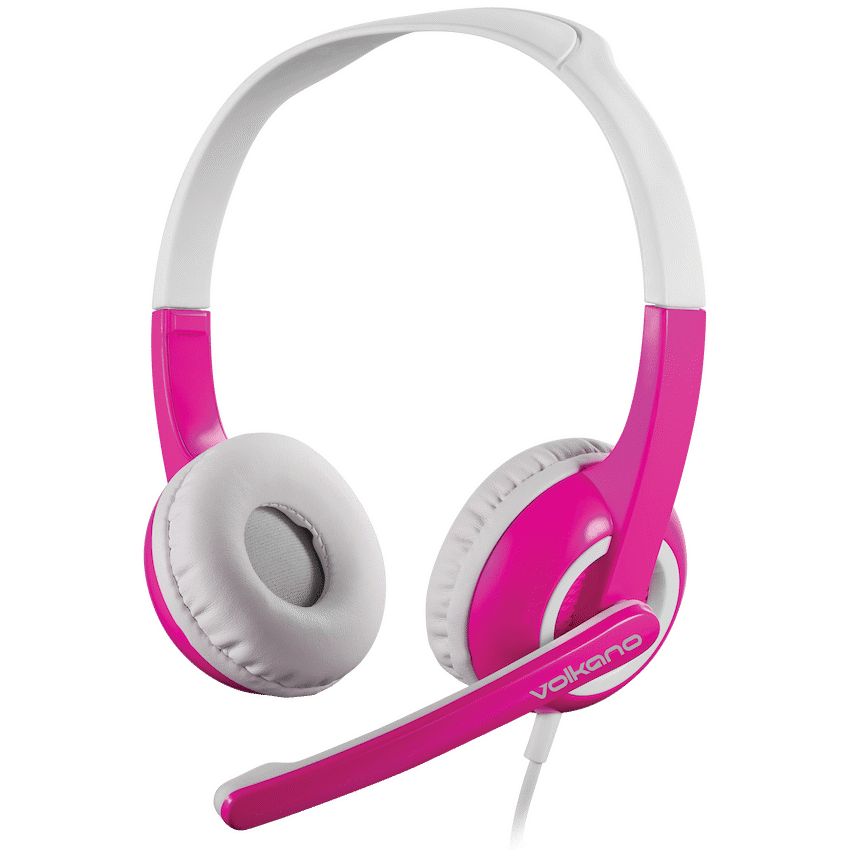 Volkano Computer Peripherals Volkano Kids Chat Junior Series Headset with Mic - Pink