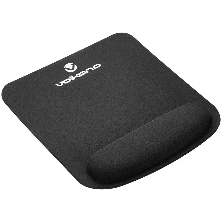 Volkano Computer Peripherals Volkano Rest Series Gel Mousepad - Black