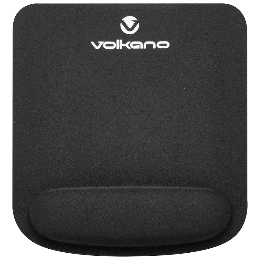 Volkano Computer Peripherals Volkano Rest Series Gel Mousepad - Black