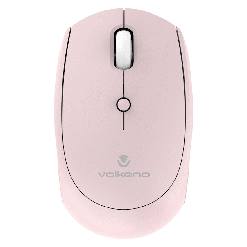 Volkano Computer Peripherals Volkano Talc Wireless Mouse - Pink