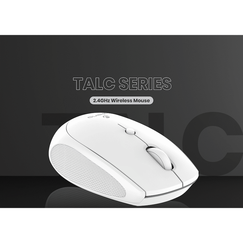 Volkano Computer Peripherals Volkano Talc Wireless Mouse - White