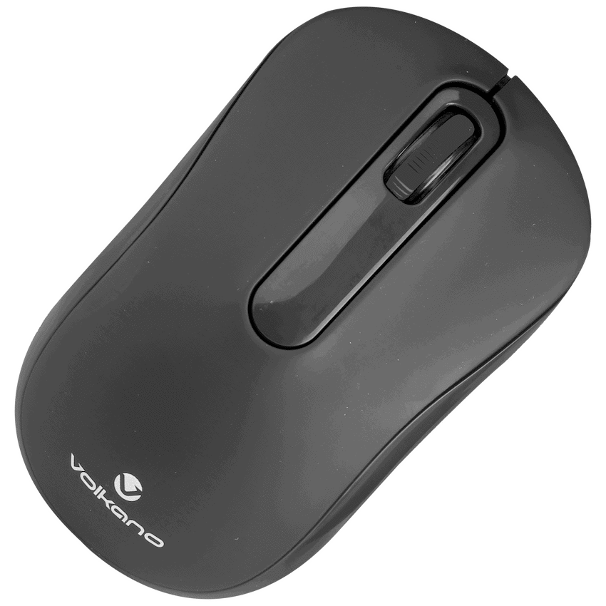 Volkano Computer Peripherals Volkano Vector Vivid Series Wireless Mouse - Black - 2020
