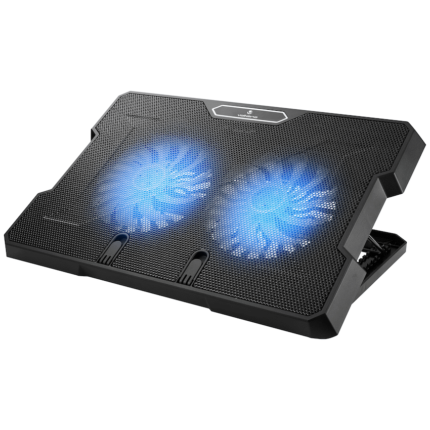 Volkano Devices Volkano Crisp Series Upright 45-Degree Cooling Pad - Dual Fan