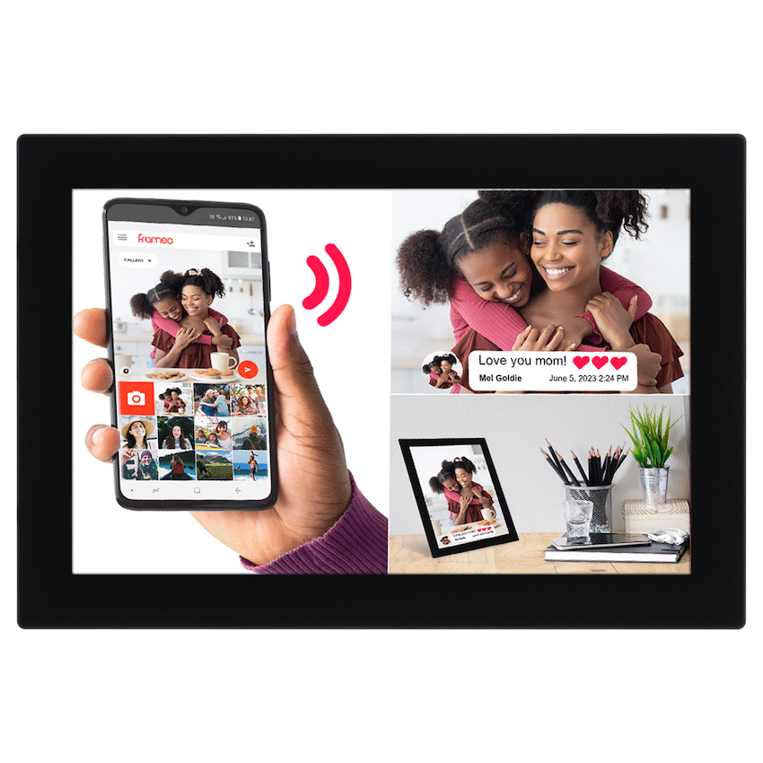 Volkano Devices Volkano Scene Series 10.1" Smart Photo Frame with Built-In Frameo Software