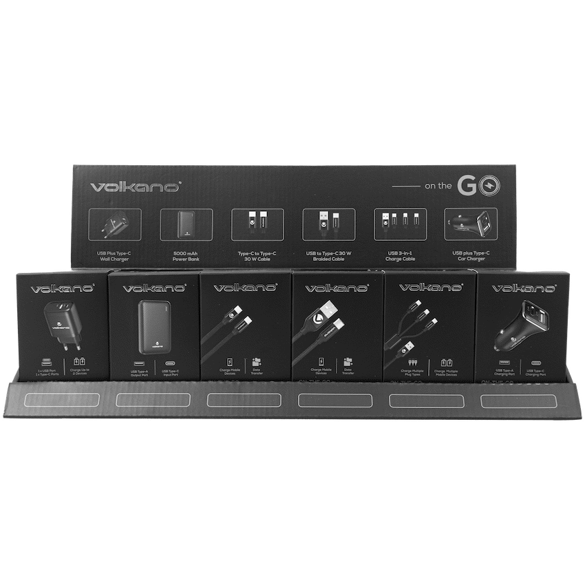 Volkano Display Unit Volkano On The Go PDQ Box