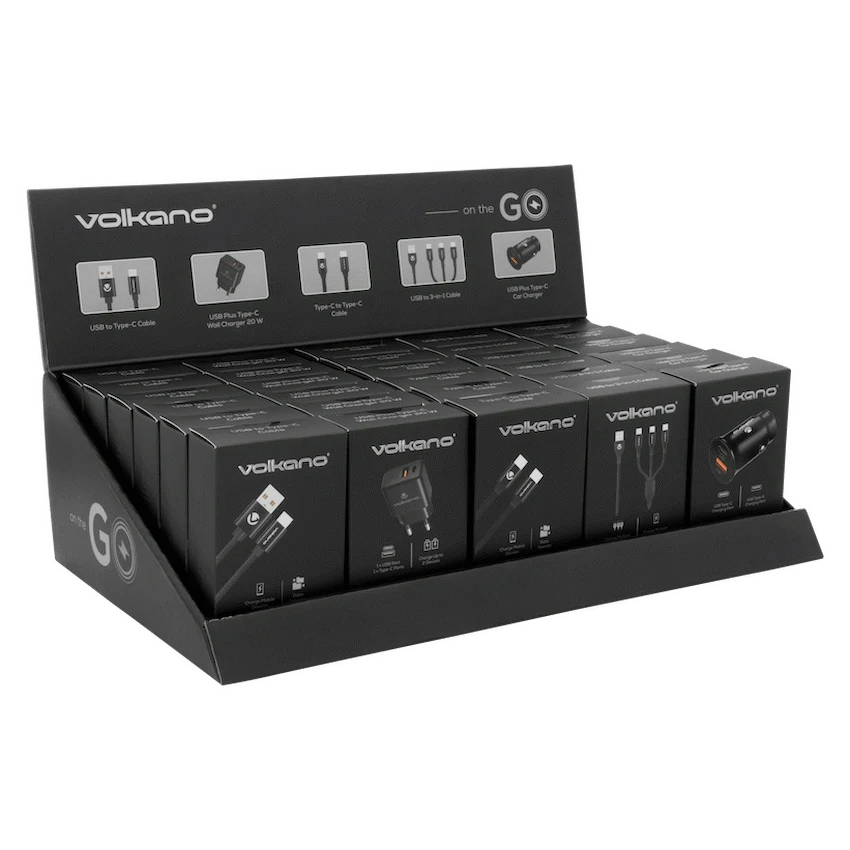 Volkano Display Unit Volkano On-The-Go PDQ Box Only - OK