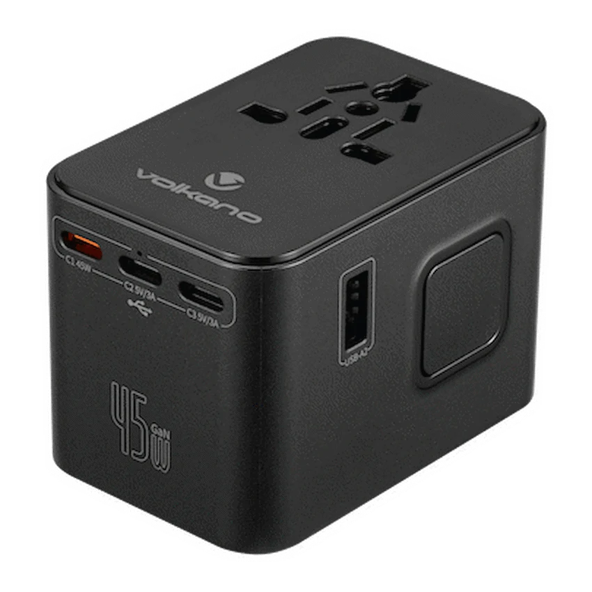 Volkano Electrical Volkano Jetsetter series 45W PD Travel Adaptor