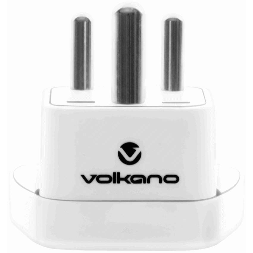 Volkano Electrical Volkano Traveller SA series travel plug UK/other socket to 15A SA plug