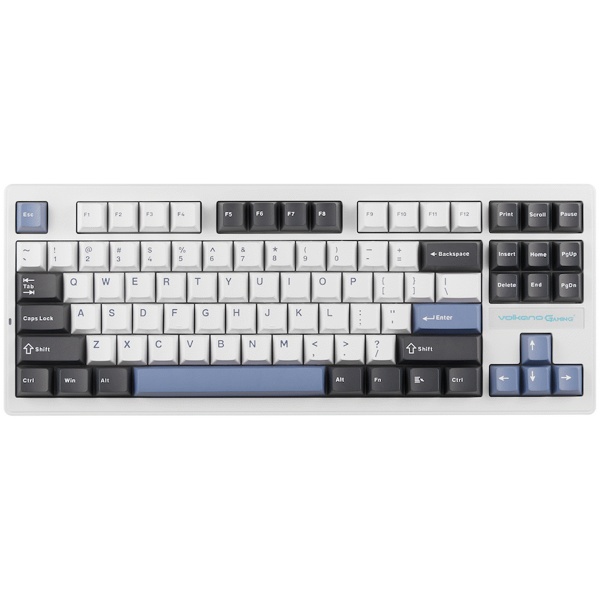 Volkano Gaming Volkano Gaming Obsidian X1 TKL Mechanical Tri-mode keyboard with Red switches