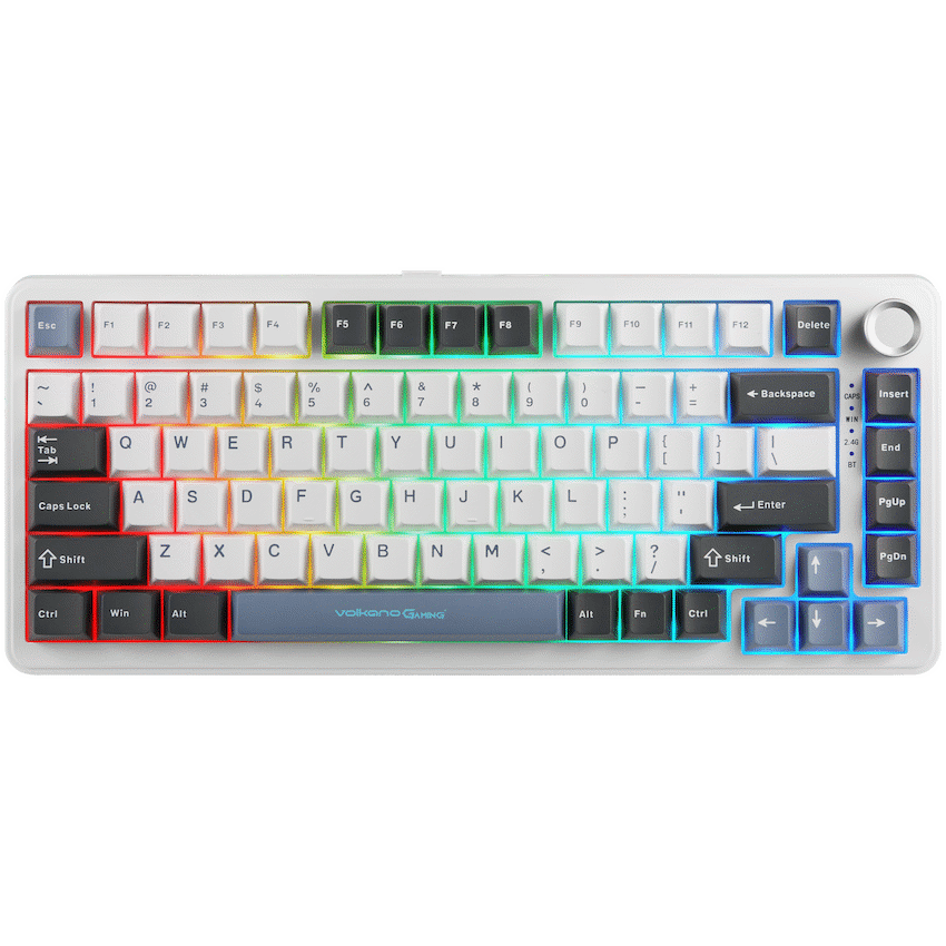 Volkano Gaming Volkano Gaming Phantom X2  TKL Mechanical Tri-Mode Wireless Keyboard
