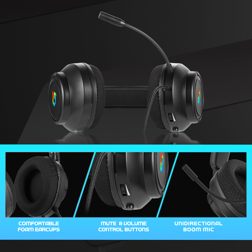 Volkano Gaming Volkano Gaming Solace Series Wired Gaming headphones