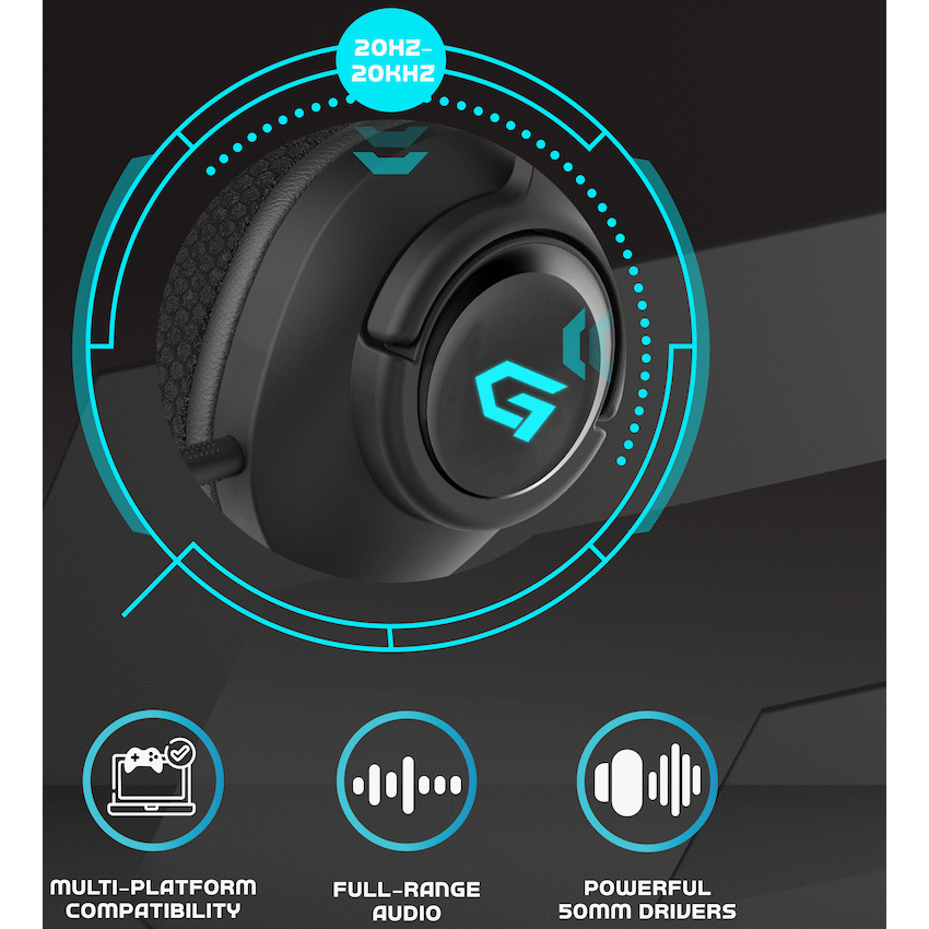Volkano Gaming Volkano Gaming Solace Series Wired Gaming headphones