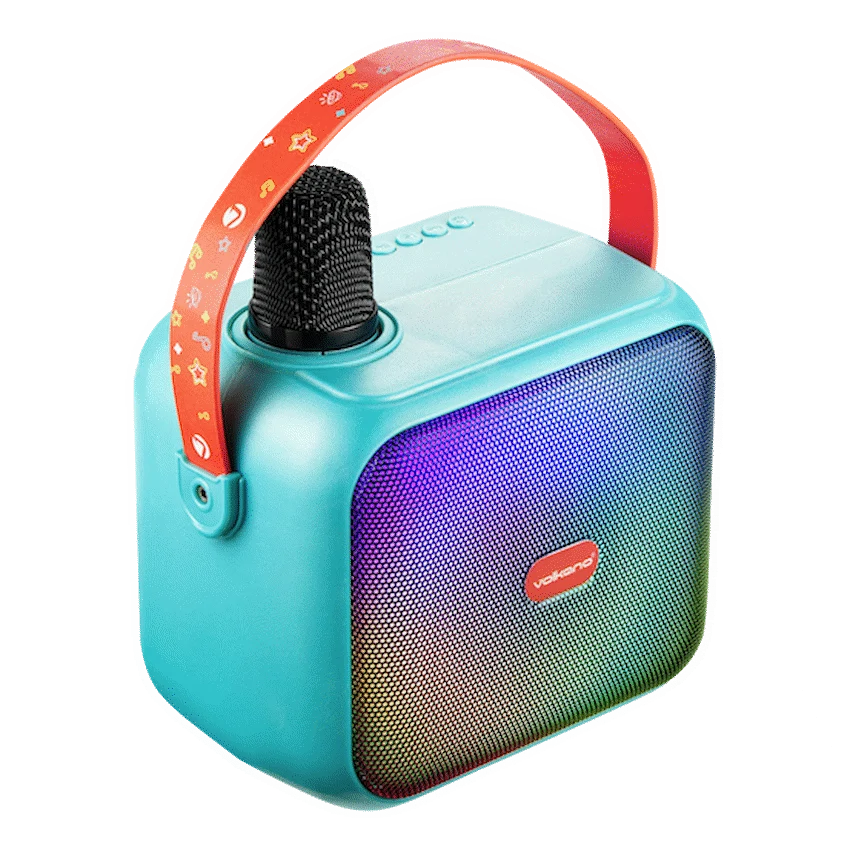 Volkano Kids Audio Volkano Kids SongSeeker Bluetooth Karaoke Machine with Wireless BT Microphone
