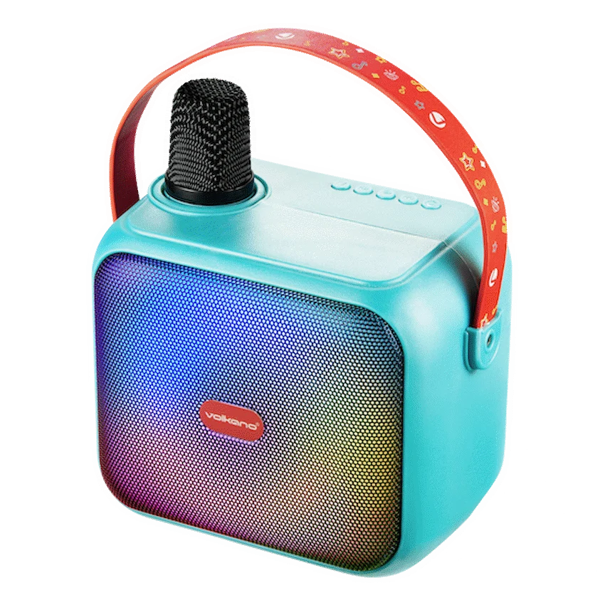 Volkano Kids Audio Volkano Kids SongSeeker Bluetooth Karaoke Machine with Wireless BT Microphone