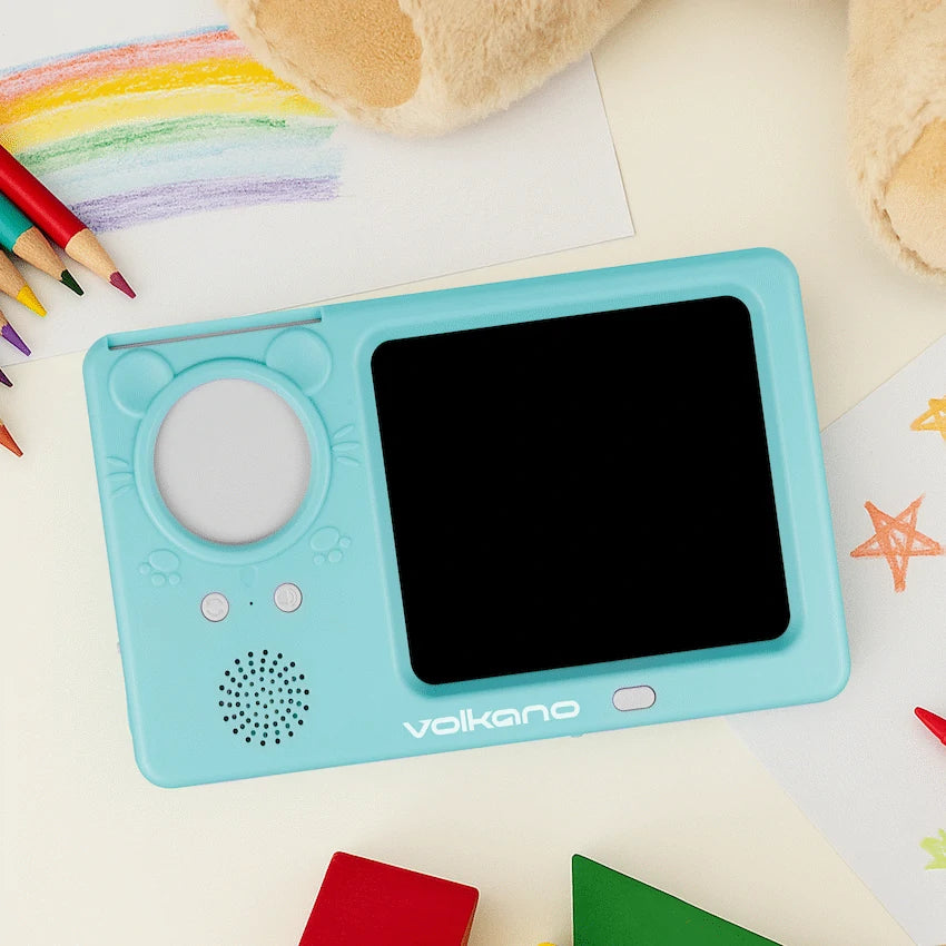 Volkano Kids Toys and games SmartDoodle Series LCD Writing Pad with Card Reader