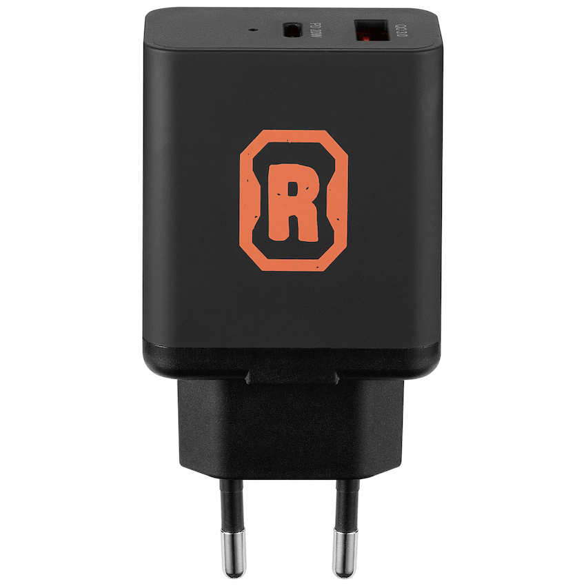 Volkano Mobile Accessories Rugged by Volkano Dual USB Wall Charger with QC3.0 and PD