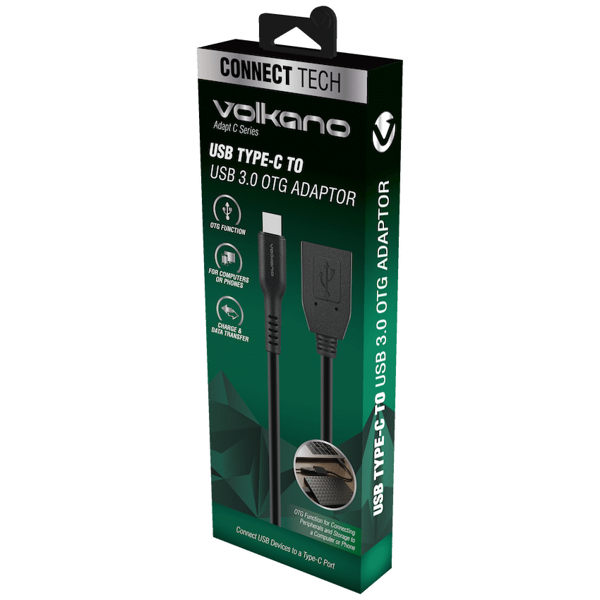 Volkano Mobile Accessories Volkano Adapt C Series Type-C to USB 3.0 Adaptor