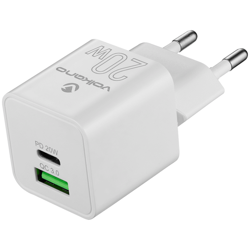 Volkano Mobile Accessories Volkano Dyna Duo 20w PD + QC 3.0 Wall Charger