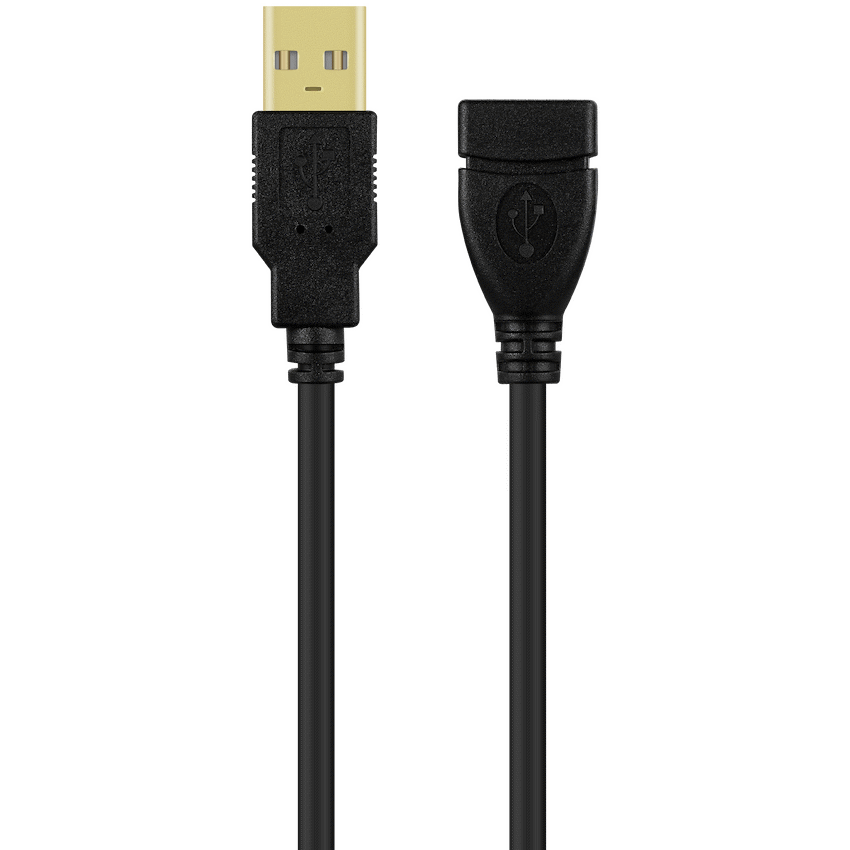 Volkano Mobile Accessories Volkano Extend Series USB Extension Cable - 2m - Black