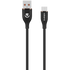 Volkano Mobile Accessories Volkano Flexi Series USB to Micro USB 1.5m 18w - Black