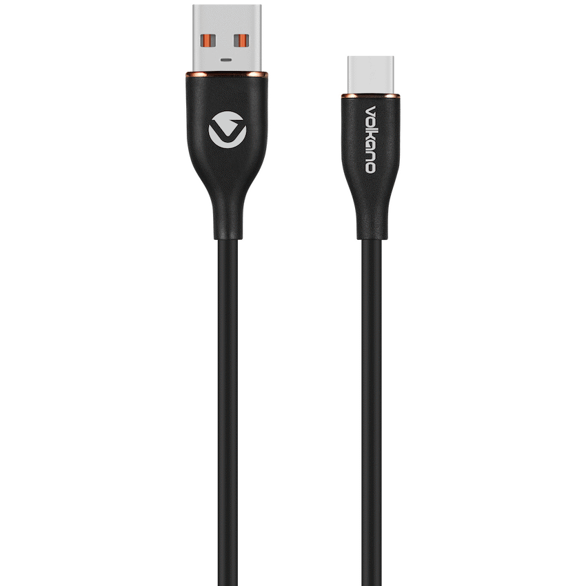 Volkano Mobile Accessories Volkano Flexi Series USB to Type-C 2.5m 30w - Black