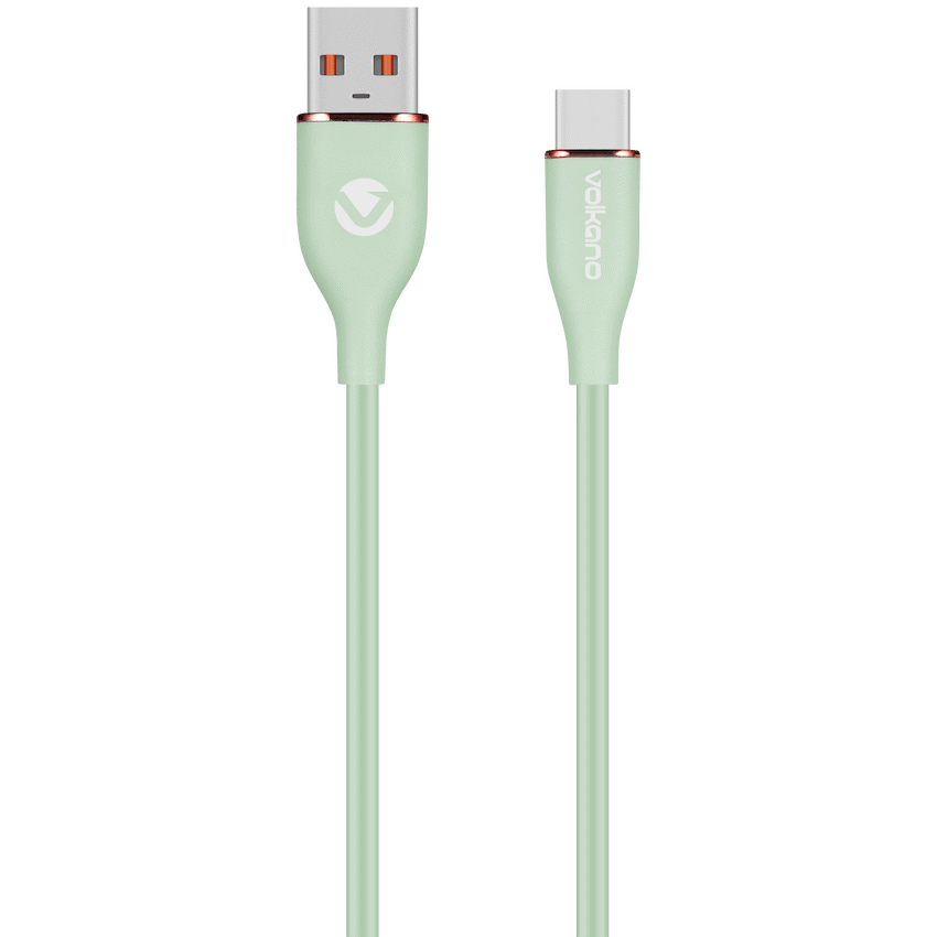 Volkano Mobile Accessories Volkano Flexi Series USB to Type-C 2.5m 30w - Green
