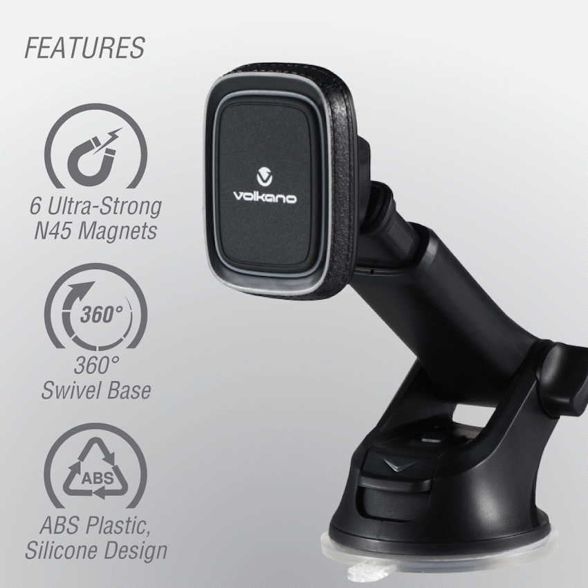 Volkano Mobile Accessories Volkano Hold Series Magnetic Extendable Phone Holder