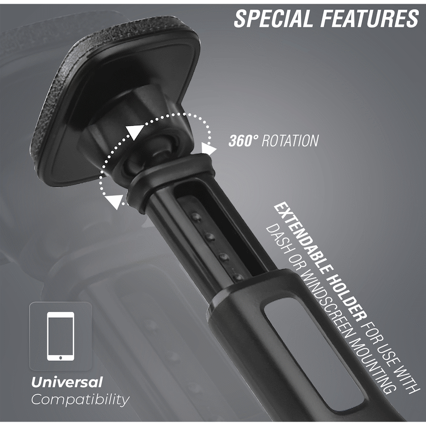 Volkano Mobile Accessories Volkano Hold Series Magnetic Extendable Phone Holder