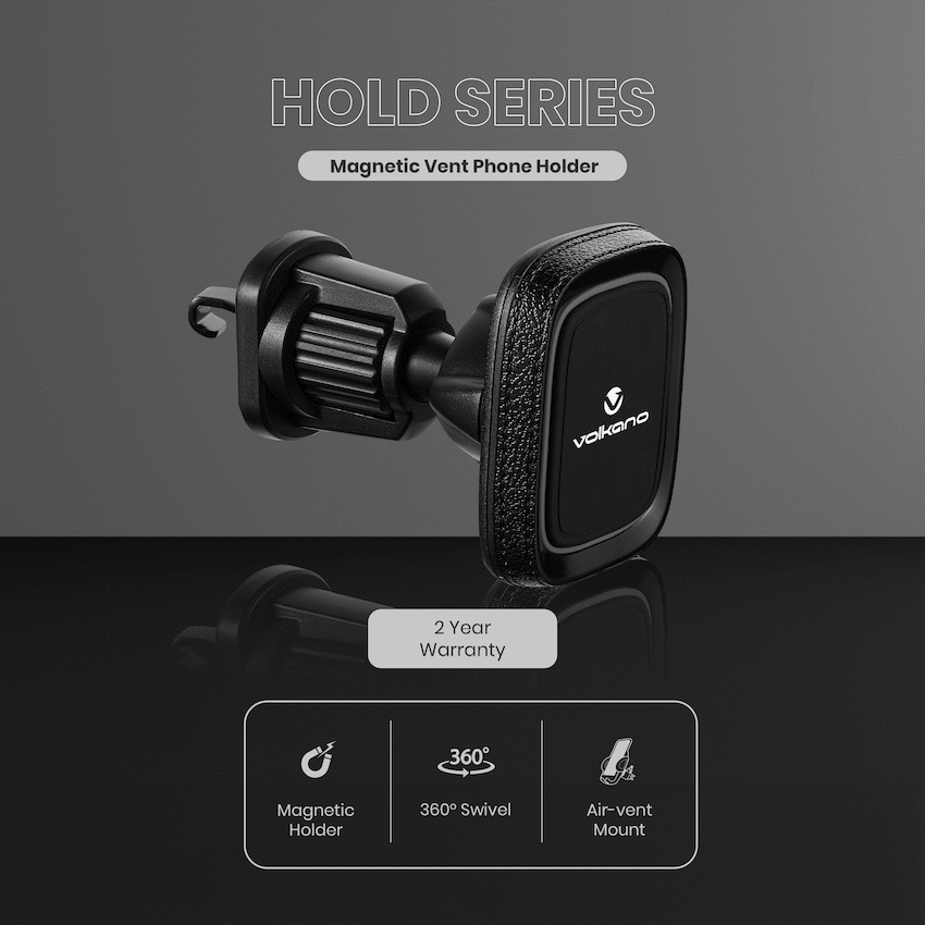 Volkano Mobile Accessories Volkano Hold Series Magnetic Vent Phone Holder