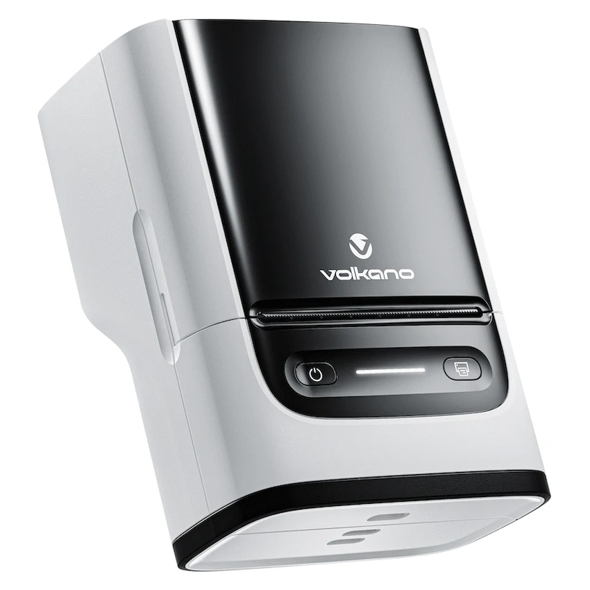 Volkano Mobile Accessories Volkano LabelPro Duo Series Thermal Dual Size Label Printer - Black and White