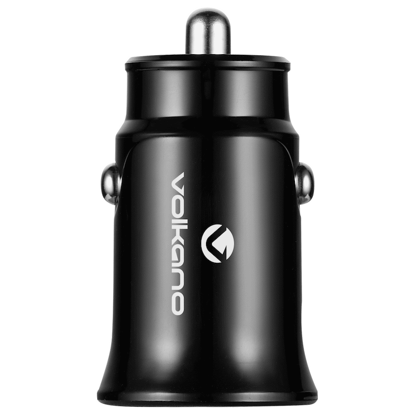Volkano Mobile Accessories Volkano On-The-Go Dual USB Car Charger 12w