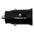 Volkano Mobile Accessories Volkano On-The-Go USB + Type-C 12w Car Charger - Black