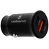 Volkano Mobile Accessories Volkano On-The-Go USB + Type-C 12w Car Charger - Black