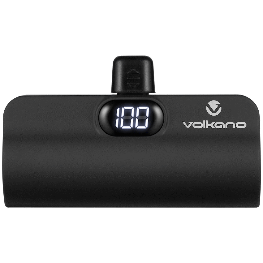 Volkano Mobile Accessories Volkano Relief Pro Power Bank - 5000mAh Type-C Direct Plug-In