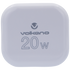 Volkano Mobile Accessories Volkano Robust Series 3-Pin SA to 20w PD + QC 3.0 Wall Charger