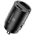Volkano Mobile Accessories Volkano Veilix Series 45w PD Dual USB-A and USB-C Ultra Small Car Charger - Black