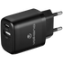 Volkano Mobile Accessories Volkano Volt-C Series Dual USB and USB-C Wall Charger with USB to USB-C Cable Included