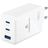 Volkano Mobile Accessories Volkano WattPro Series Triple Port 100W GanN Wall Charger - White