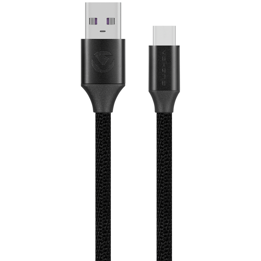 Volkano Mobile Accessories Volkano Weave Series Braided Type-C Cable 3m 30w - Black