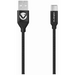 Volkano Mobile Accessories Volkano Weave Series Fabric Braided Micro-USB Cable 3m - Black