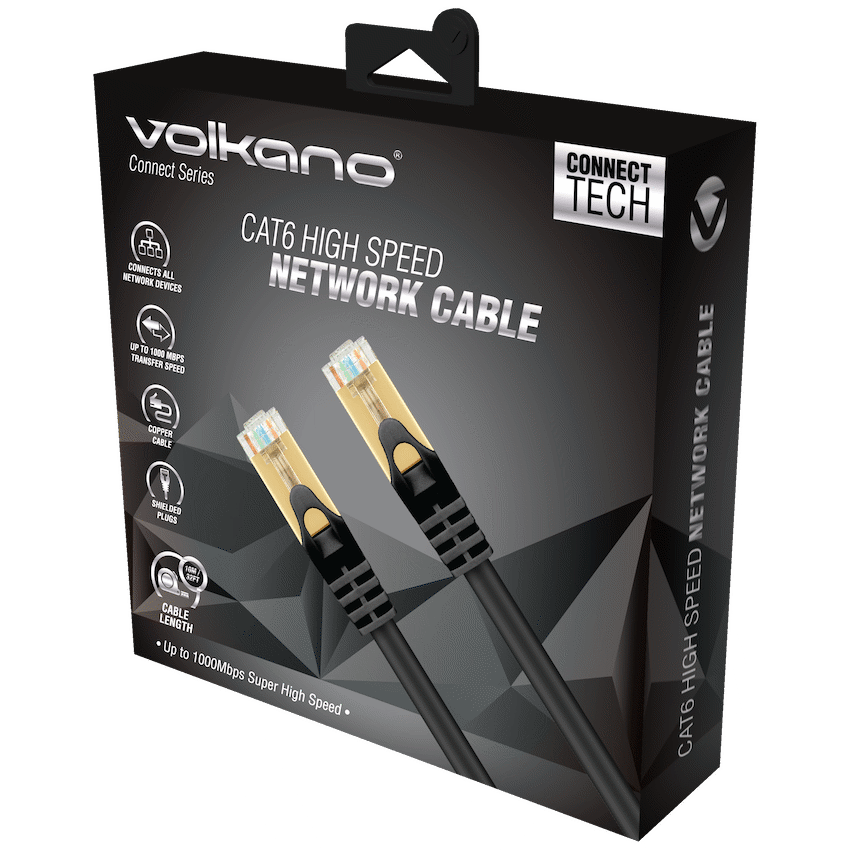 Volkano Networking Volkano Connect Series CAT6 Network Cable 10m