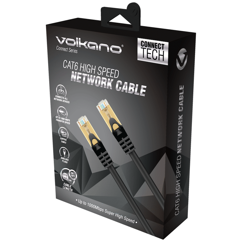 Volkano Networking Volkano Connect Series CAT6 Network Cable 3m