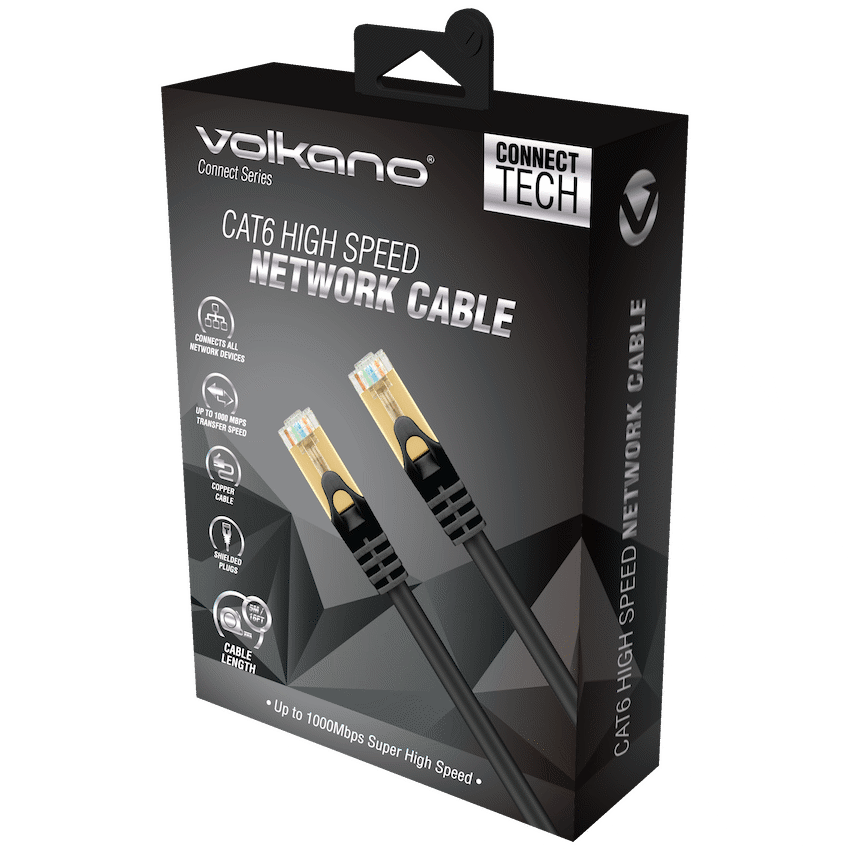 Volkano Networking Volkano Connect Series CAT6 Network Cable 5m