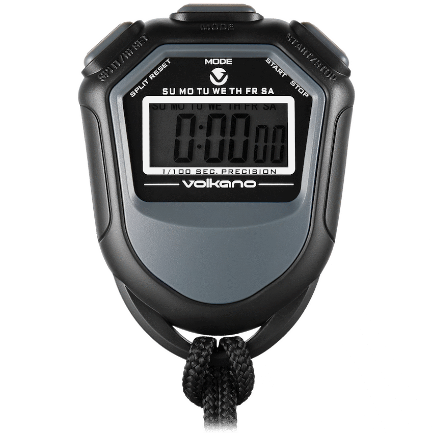 Volkano Sports and fitness Volkano Track Series Stopwatch - Black