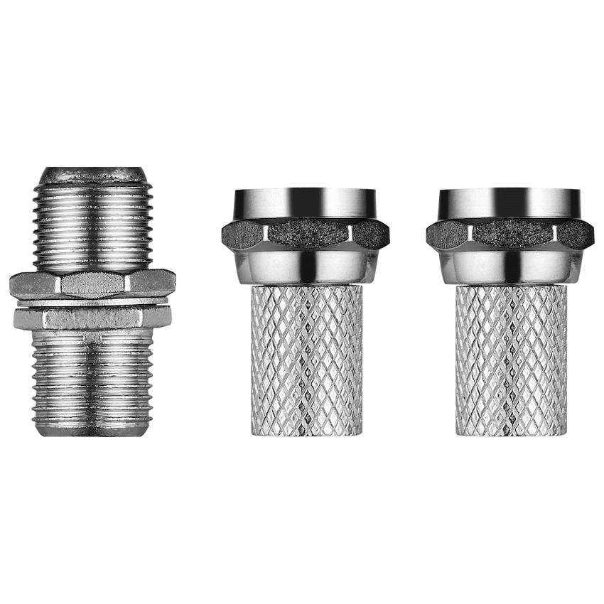 Volkano Televisions Volkano 2x F Connector & Barrel Joiner
